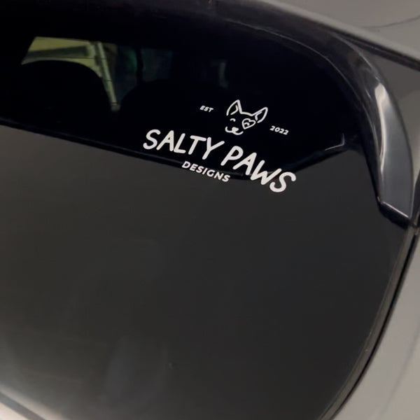 Salty Paws Designs Decal