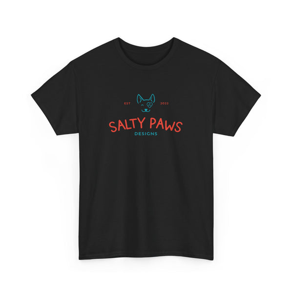 Salty Paws Designs Unisex T-Shirt (Full Colour Logo)