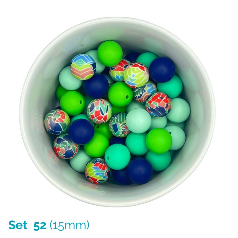 Silicone Beaded Dog Necklace