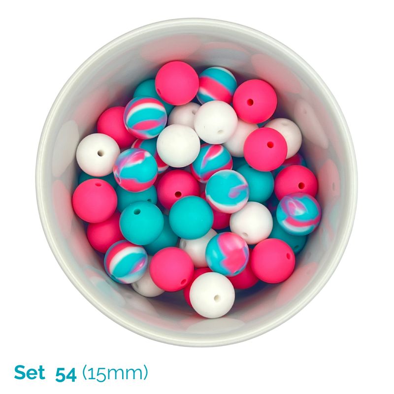 Silicone Beaded Dog Necklace