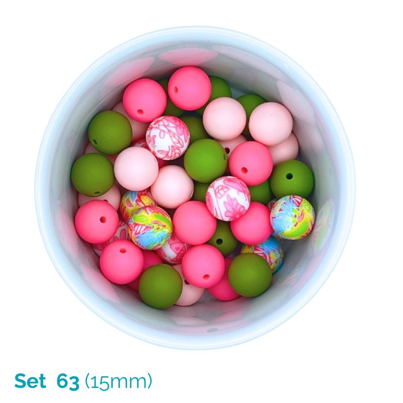 Silicone Beaded Dog Necklace