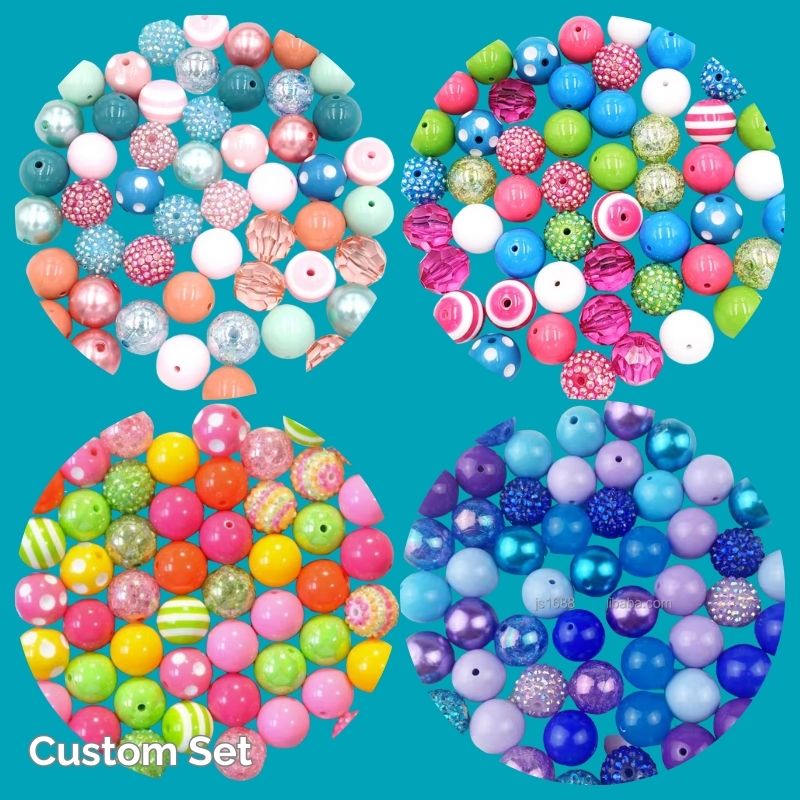 Bubblegum Beaded Dog Necklace