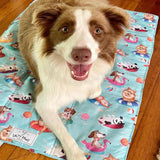 dog settle mat