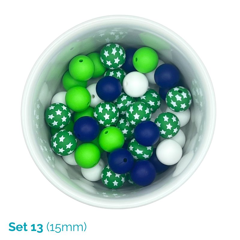 Silicone Beaded Dog Necklace