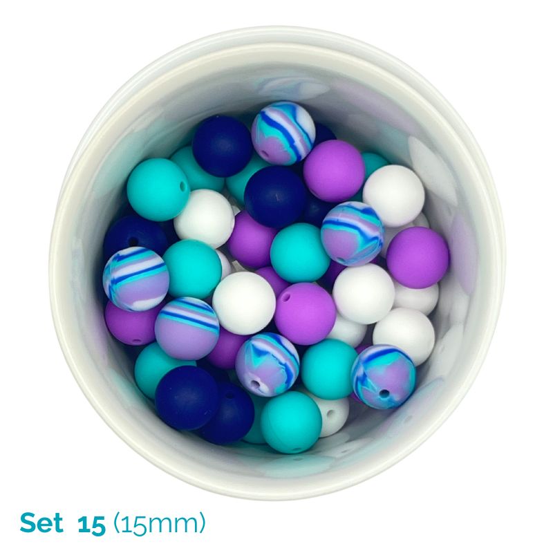 Silicone Beaded Dog Necklace