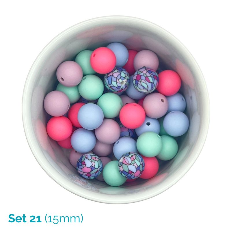 Silicone Beaded Dog Necklace