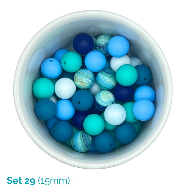 Silicone Beaded Dog Necklace