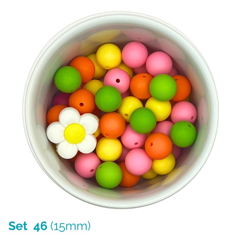 Silicone Beaded Dog Necklace