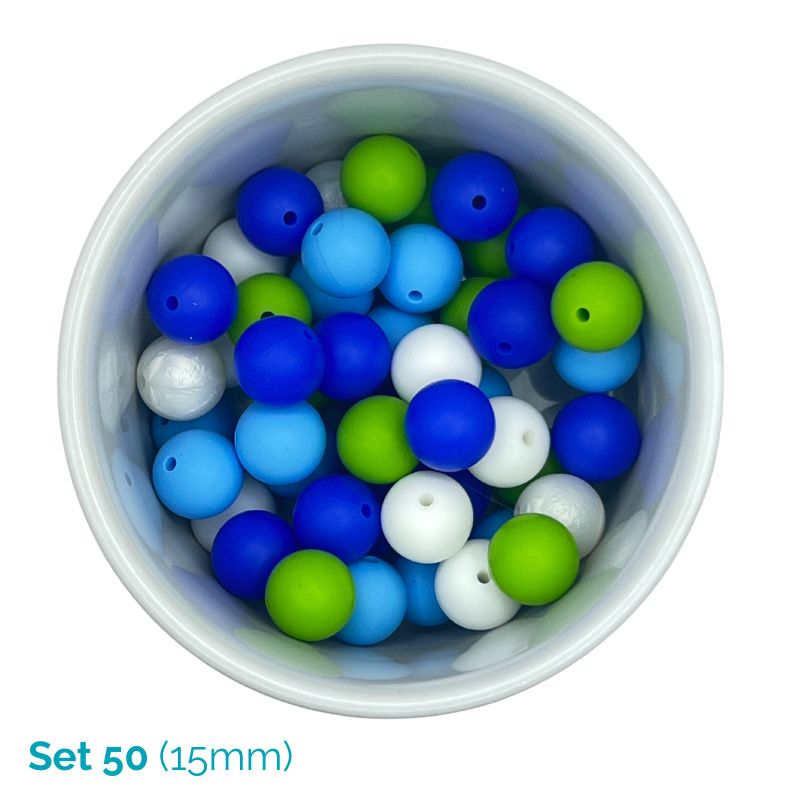 Silicone Beaded Dog Necklace