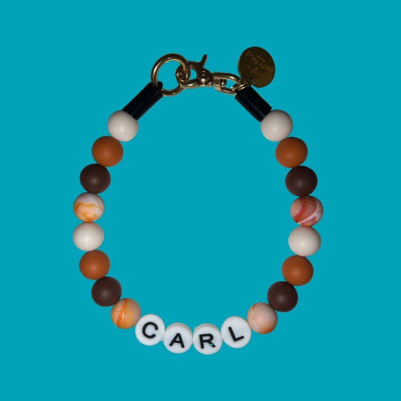 Silicone Beaded Dog Necklace - Set 75