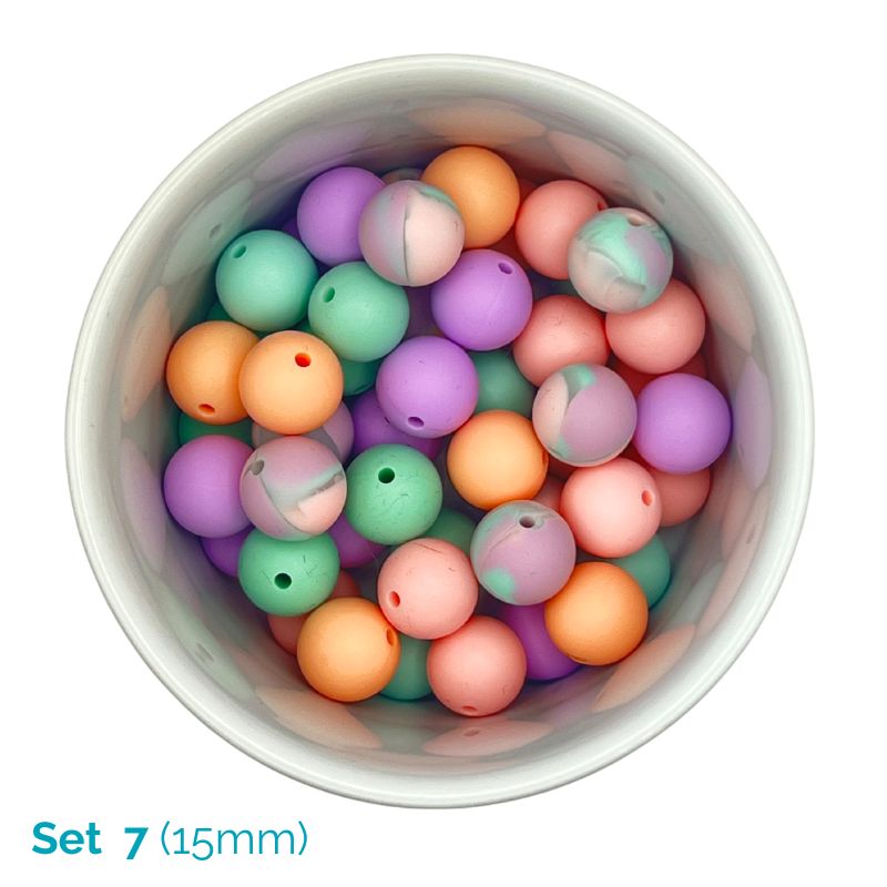 Silicone Beaded Dog Necklace