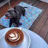 dog cafe mat