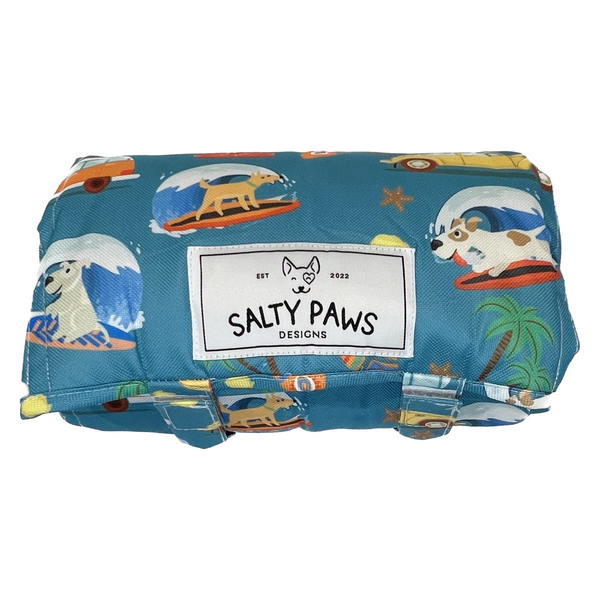 Surf's Up Travel Training Mat Teal